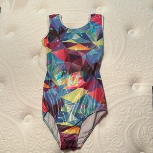 Girls gymnastic leotard size 14